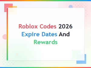 Roblox Codes 2026 with Expiry Dates and Rewards List