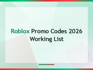 Roblox Promo Codes 2026 Working List – Latest Free Rewards & Items