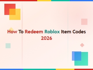 How to Redeem Roblox Item Codes